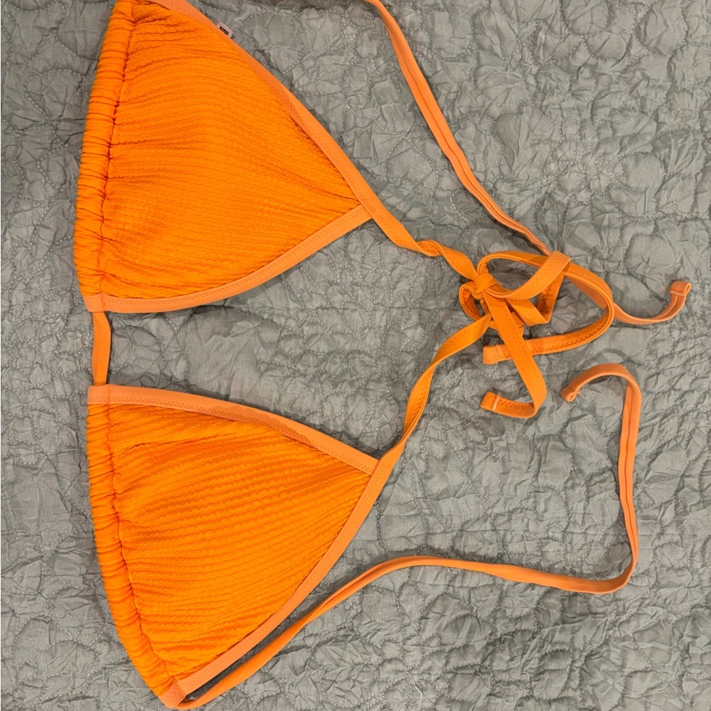 Aerie Vibrant Orange Bikini Top